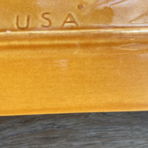 Los Angeles Potteries Cracker Tray Serving Dish Vintage 1969 No 49 - Picture 5 of 5